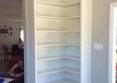 Custom Built-In Book Shelves by SoCal Carpentry in San Diego