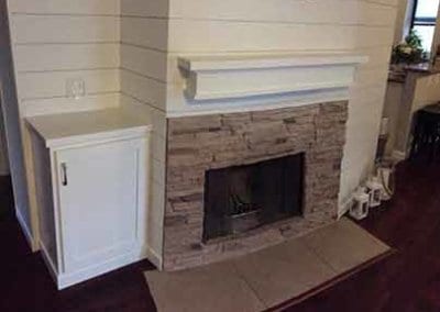 Custom built Fireplace by SoCal Carpentry
