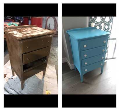 Furniture Refinishing by SoCal Carpentry in San Diego