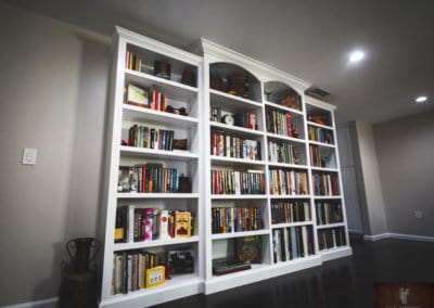 Built In Book Shelf
